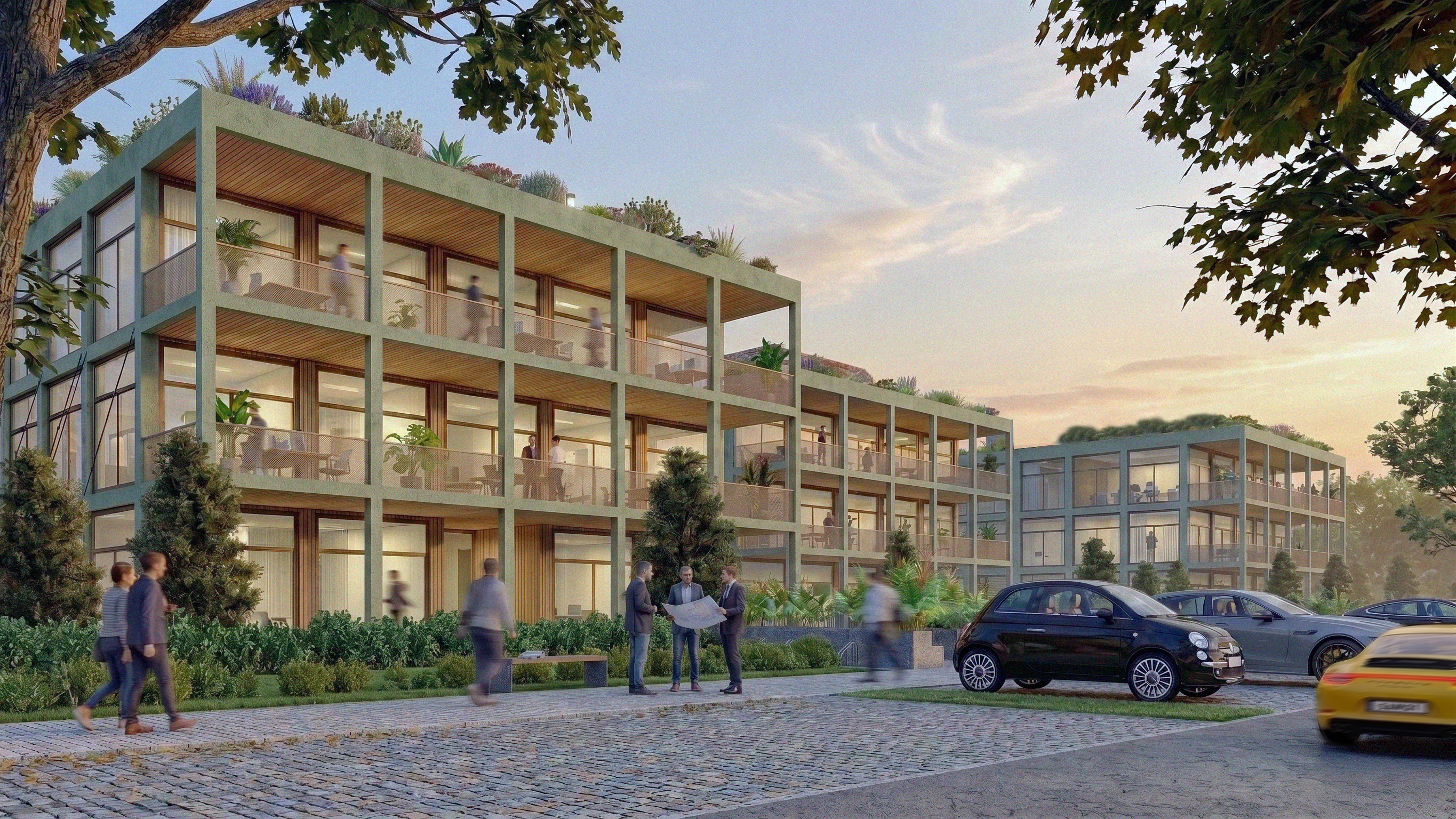 kompleks mieszkalno-hotelowy z częścią konferencyjną w dawnym młynie lubickim na Rzece Drwęca